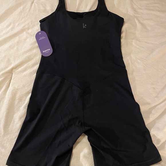 Kamo Fitness Cora Athletic Bodysuit - Black - Picture 2 of 5